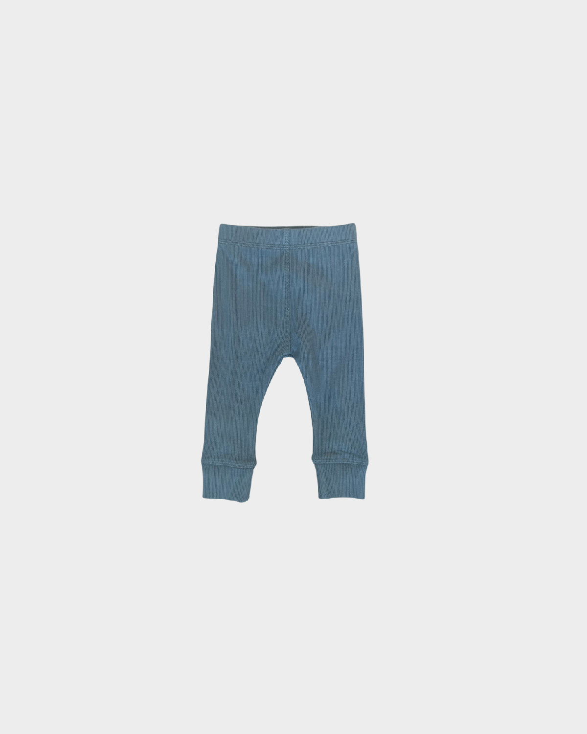 Ribbed cotton leggings - Dark grey - Kids | H&M GB